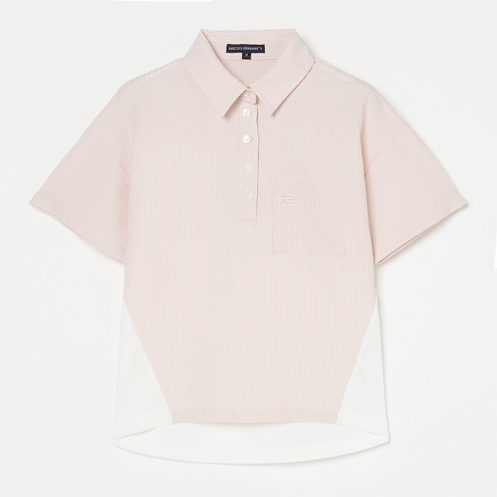 Rosasen（ロサーセン）サッカーストライプ半袖シャツ