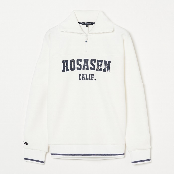 Rosasen（ロサーセン）ダンボールニットハーフジッププルオーバー