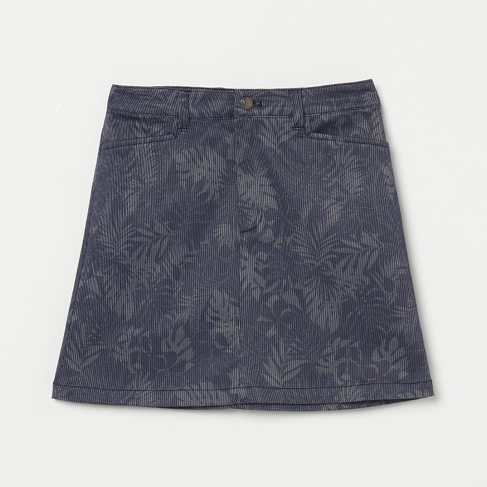 Rosasen（ロサーセン）リーフ柄プリントスカート