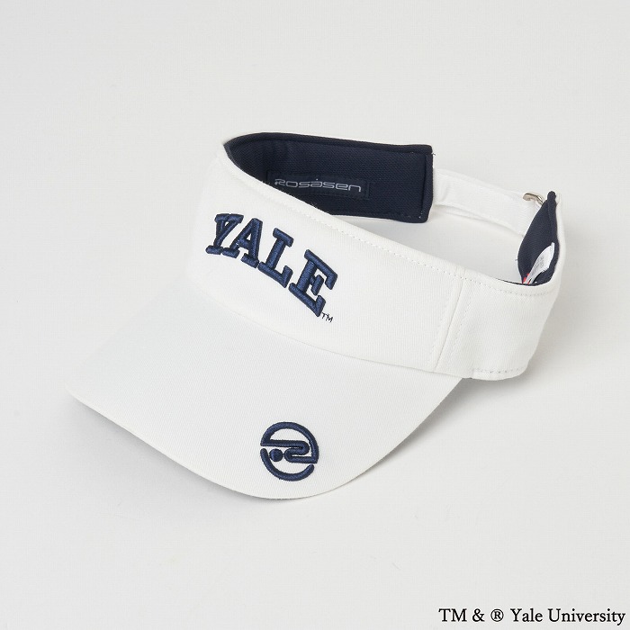 Rosasen（ロサーセン）メンズ ツイルバイザー【YALE University 別注】