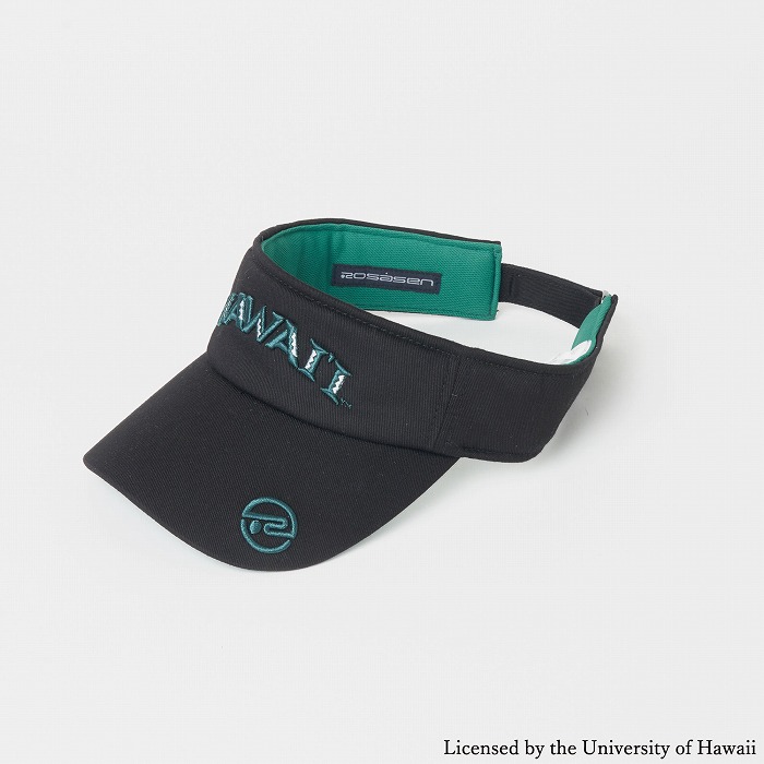 Rosasen（ロサーセン）メンズ ツイルバイザー【University of Hawaii 別注】