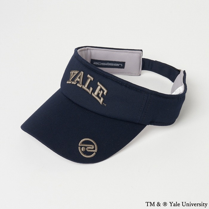 Rosasen（ロサーセン）レディース ツイルバイザー【YALE University 別注】