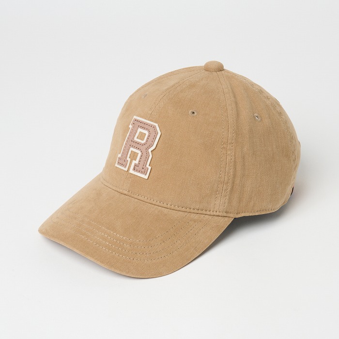 Rosasen（ロサーセン）メンズ ロゴ 起毛コットン ウォッシュドキャップ