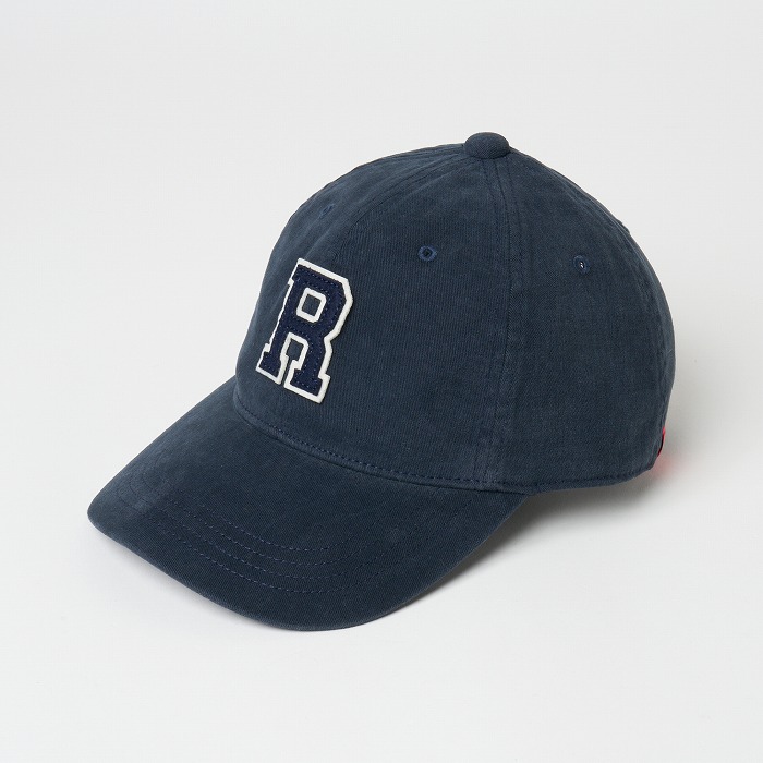 Rosasen（ロサーセン）メンズ ロゴ 起毛コットン ウォッシュドキャップ