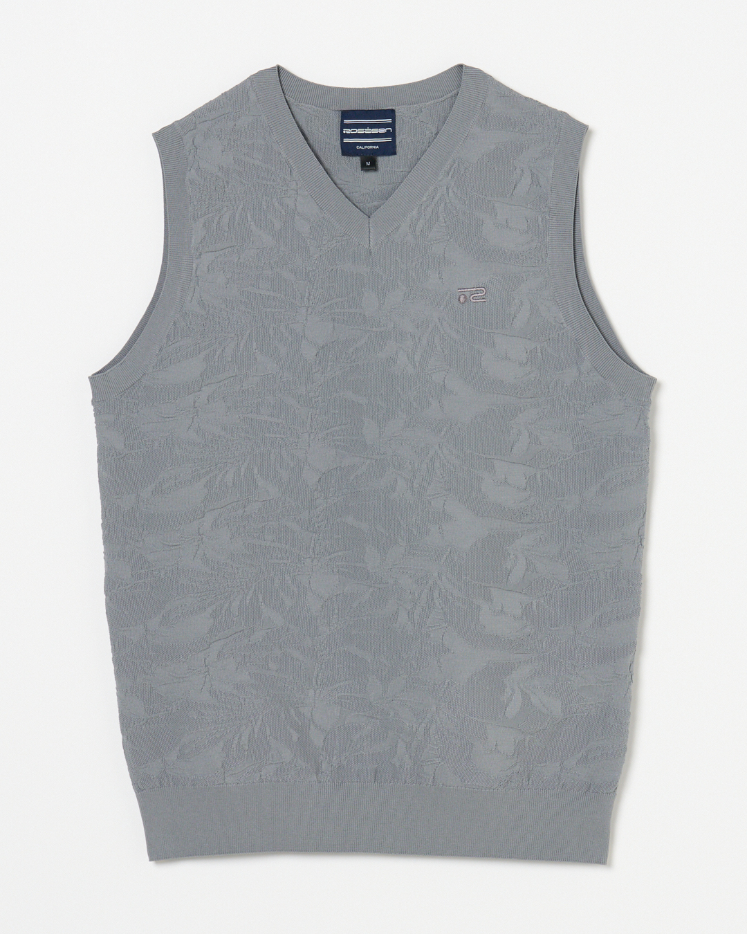 Rosasen（ロサーセン）A-Line ジャガードニットVネックベスト