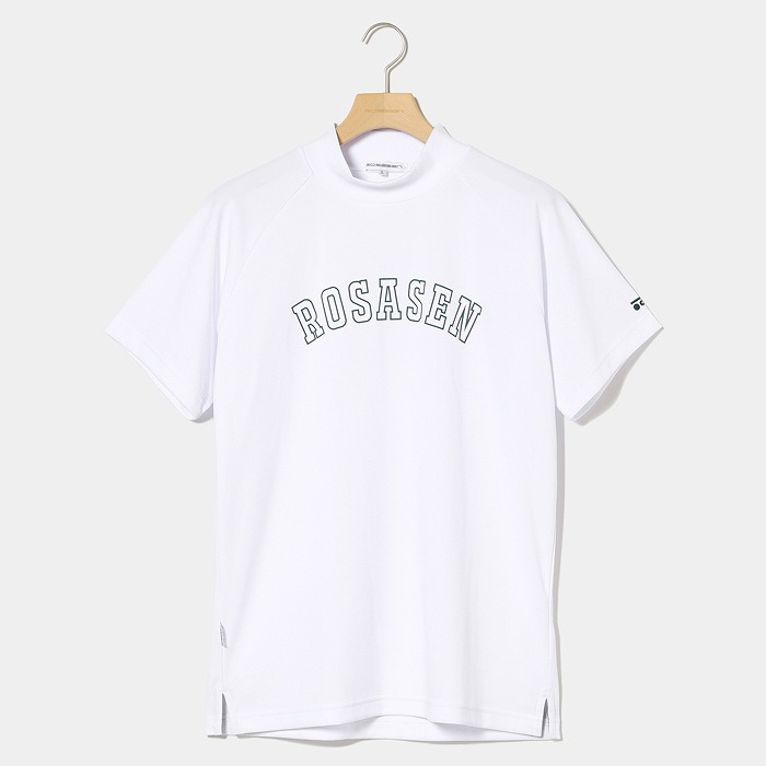 Rosasen（ロサーセン）A-Line モックネック半袖シャツ