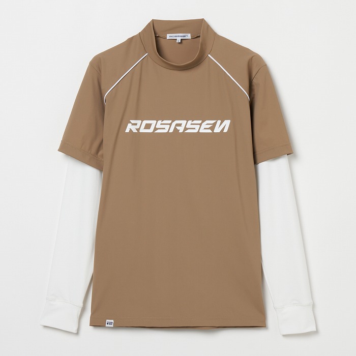 Rosasen（ロサーセン）A-Line 冷感UV パイピングモックネック