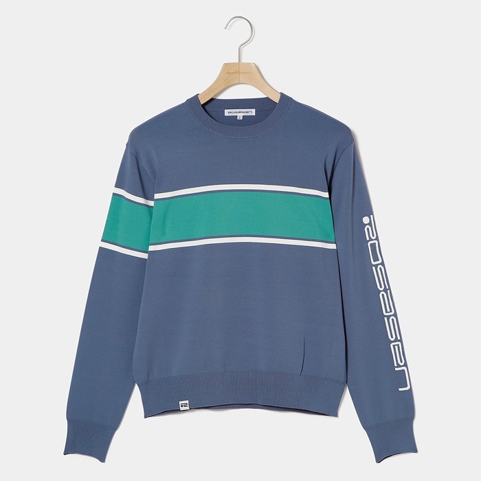 Rosasen（ロサーセン）A-Line 配色ニット