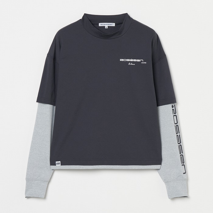 Rosasen（ロサーセン）A-Line レイヤードロングシャツ