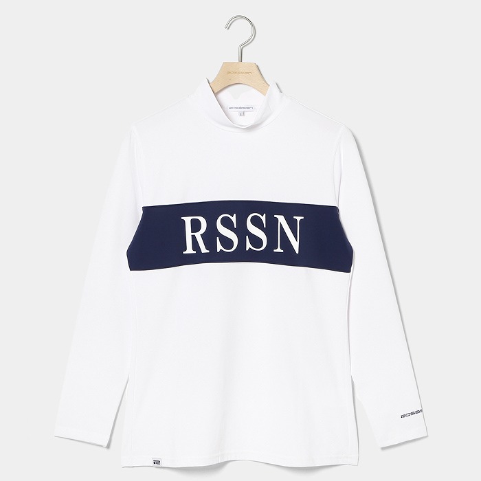 Rosasen（ロサーセン）A-Line Cocotyベア天長袖モックネックシャツ