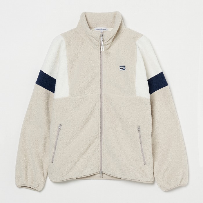 Rosasen（ロサーセン）A-Line 両面起毛 バイカラー ボアフリースアウター