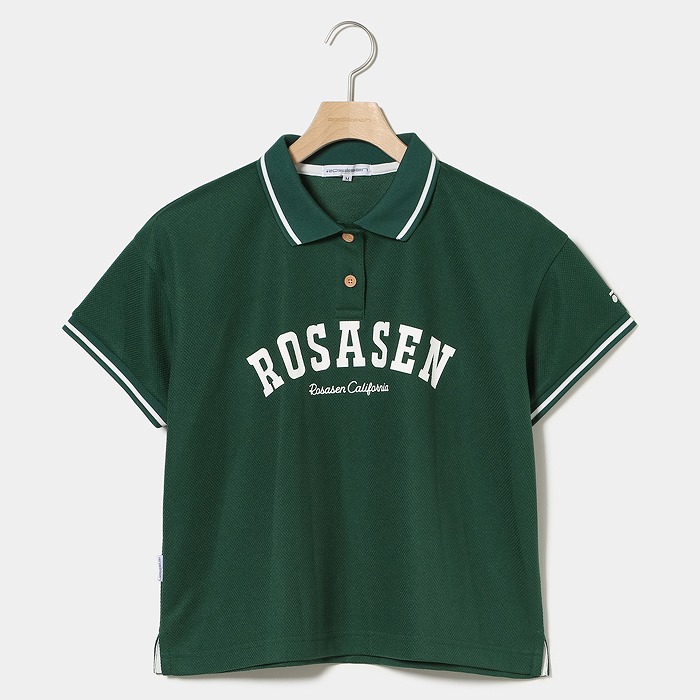 Rosasen（ロサーセン）A-Line ワッフルポロシャツ