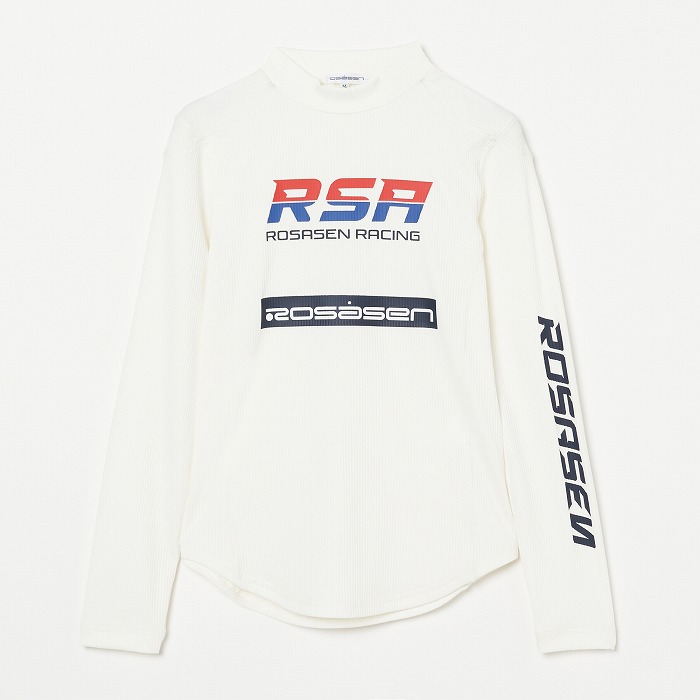 Rosasen（ロサーセン）A-Line レーサー風ロングシャツ