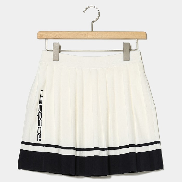 Rosasen（ロサーセン）A-Line バイカラープリーツスカート