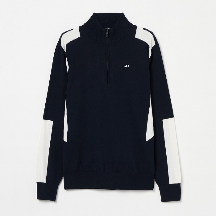 J.LINDEBERG（ジェイリンドバーグ）ショルダーブリッジハーフジップモックネックセーター
