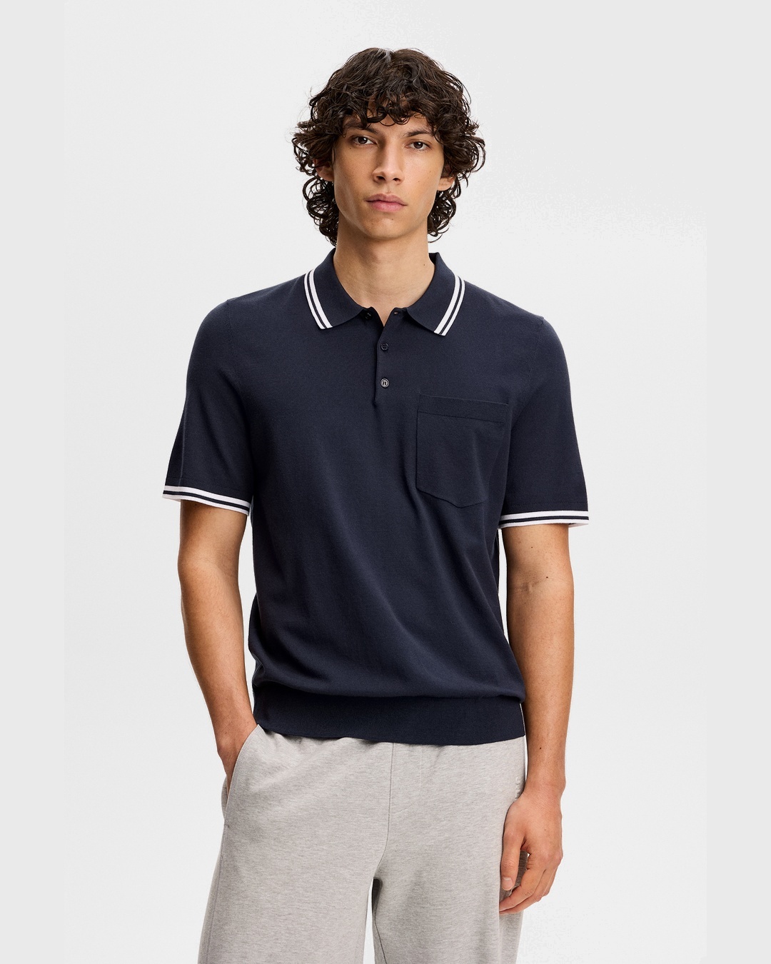 J.LINDEBERG(ジェイリンドバーグ)Ramon Knit SS Polo