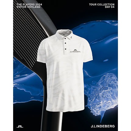 J.LINDEBERG（ジェイリンドバーグ）TOUR COLLECTION メッシュジャガードポロ