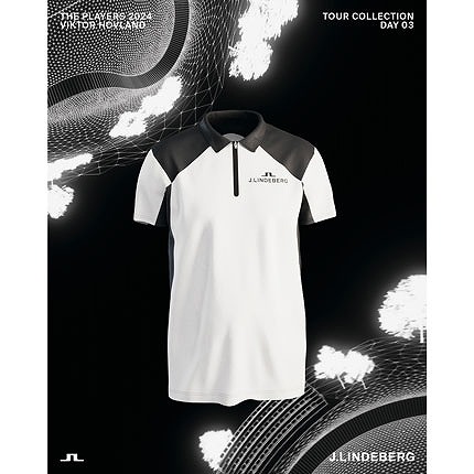 J.LINDEBERG（ジェイリンドバーグ）TOUR COLLECTION ハーフジップポロ