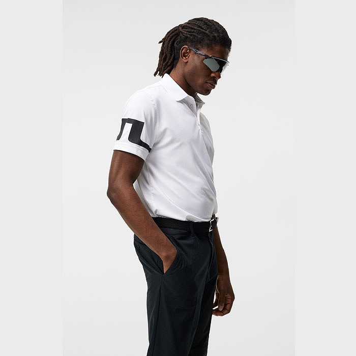 J.LINDEBERG（ジェイリンドバーグ）袖JLロゴポロ