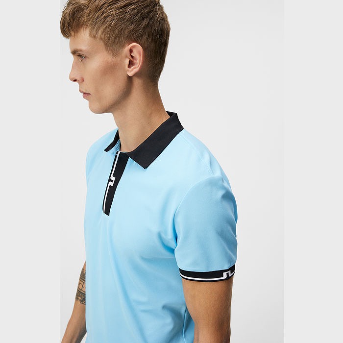 J.LINDEBERG（ジェイリンドバーグ）スポーツピケ半袖ポロ