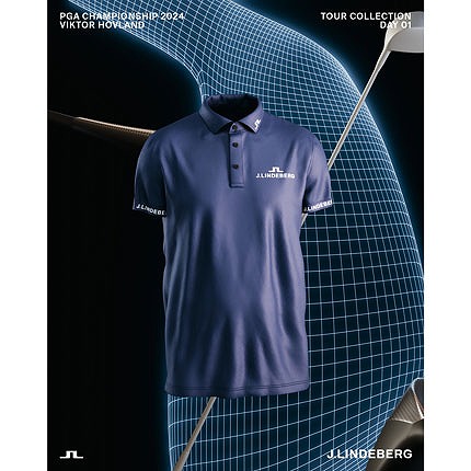 J.LINDEBERG（ジェイリンドバーグ）TOUR COLLECTION バックブリッジポロ ESTATE BLUE