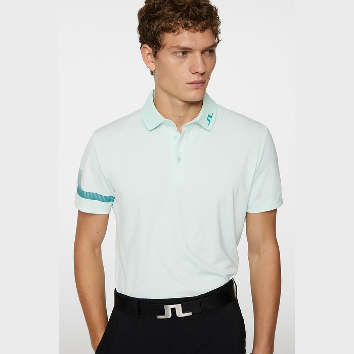 J.LINDEBERG（ジェイリンドバーグ）袖JLロゴポロ