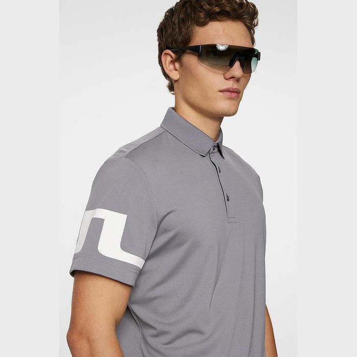 J.LINDEBERG（ジェイリンドバーグ）袖JLロゴポロ