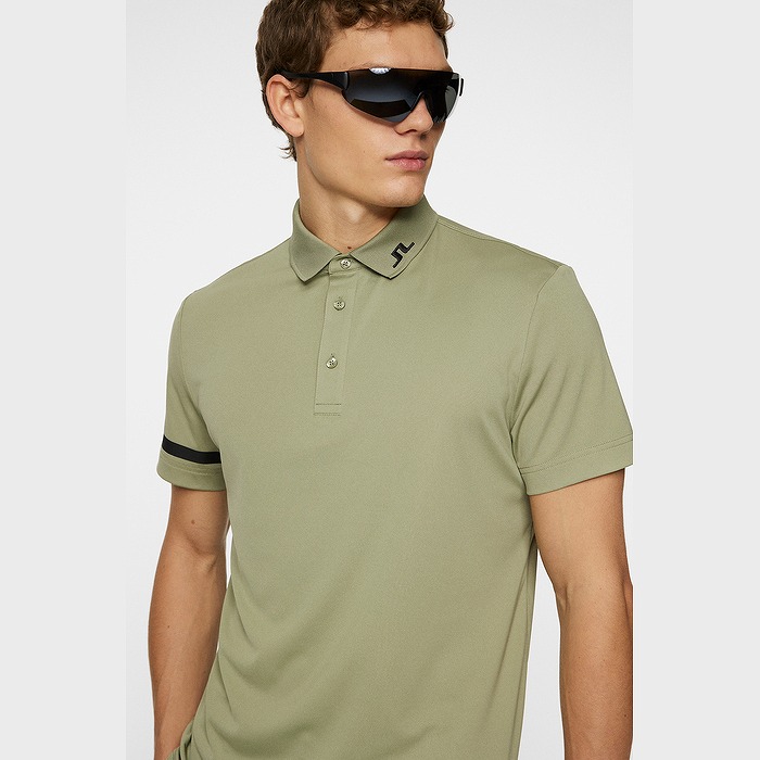 J.LINDEBERG（ジェイリンドバーグ）袖JLロゴポロ