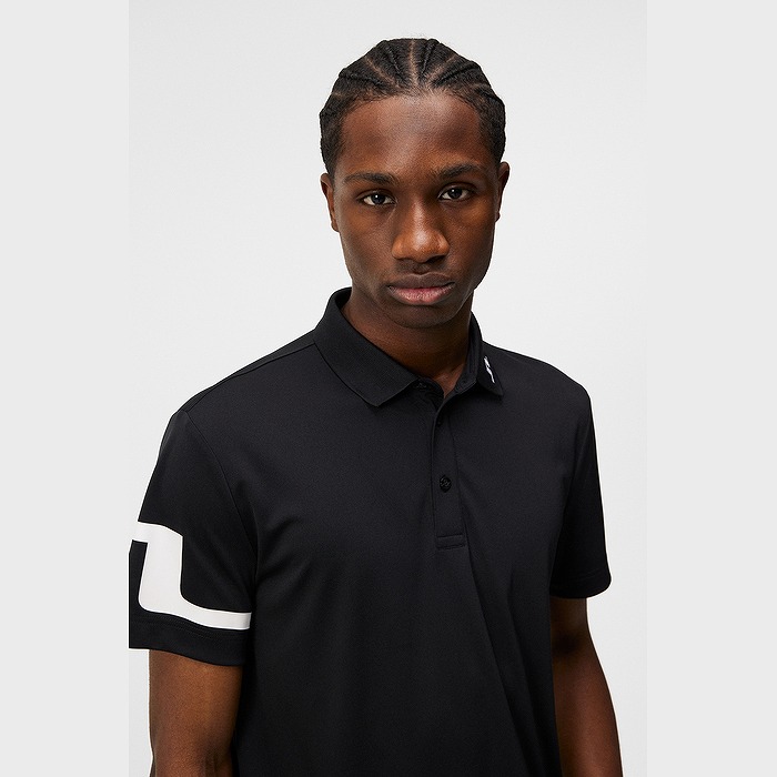 J.LINDEBERG（ジェイリンドバーグ）袖JLロゴポロ