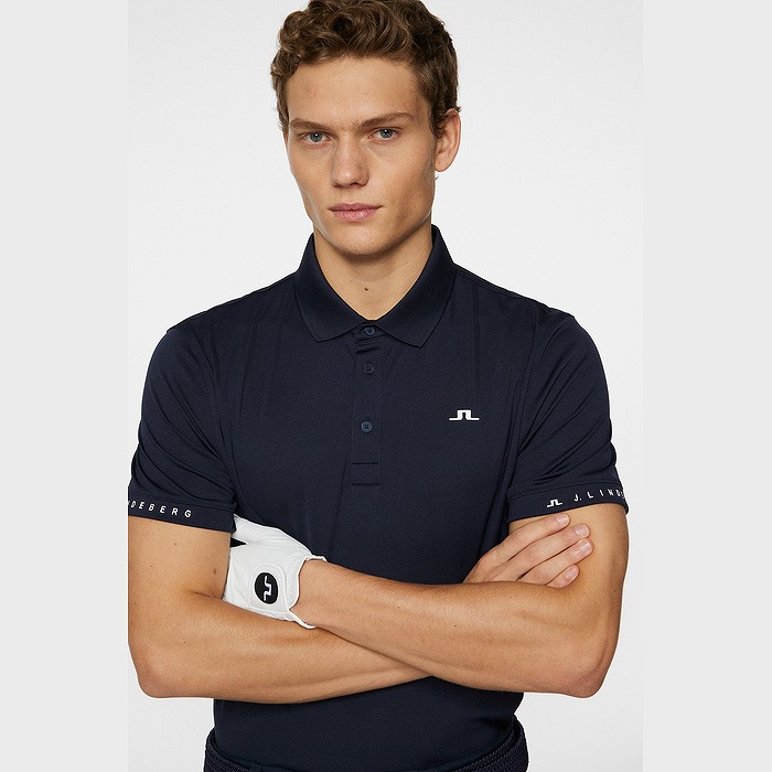 J.LINDEBERG（ジェイリンドバーグ）半袖ポロシャツ