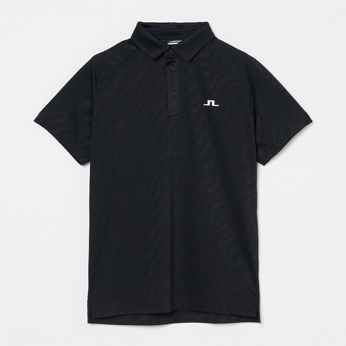 J.LINDEBERG（ジェイリンドバーグ）メッシュジャガード半袖ポロシャツ