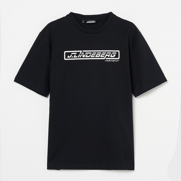 J.LINDEBERG（ジェイリンドバーグ）グラフィックロゴプリント半袖Tシャツ