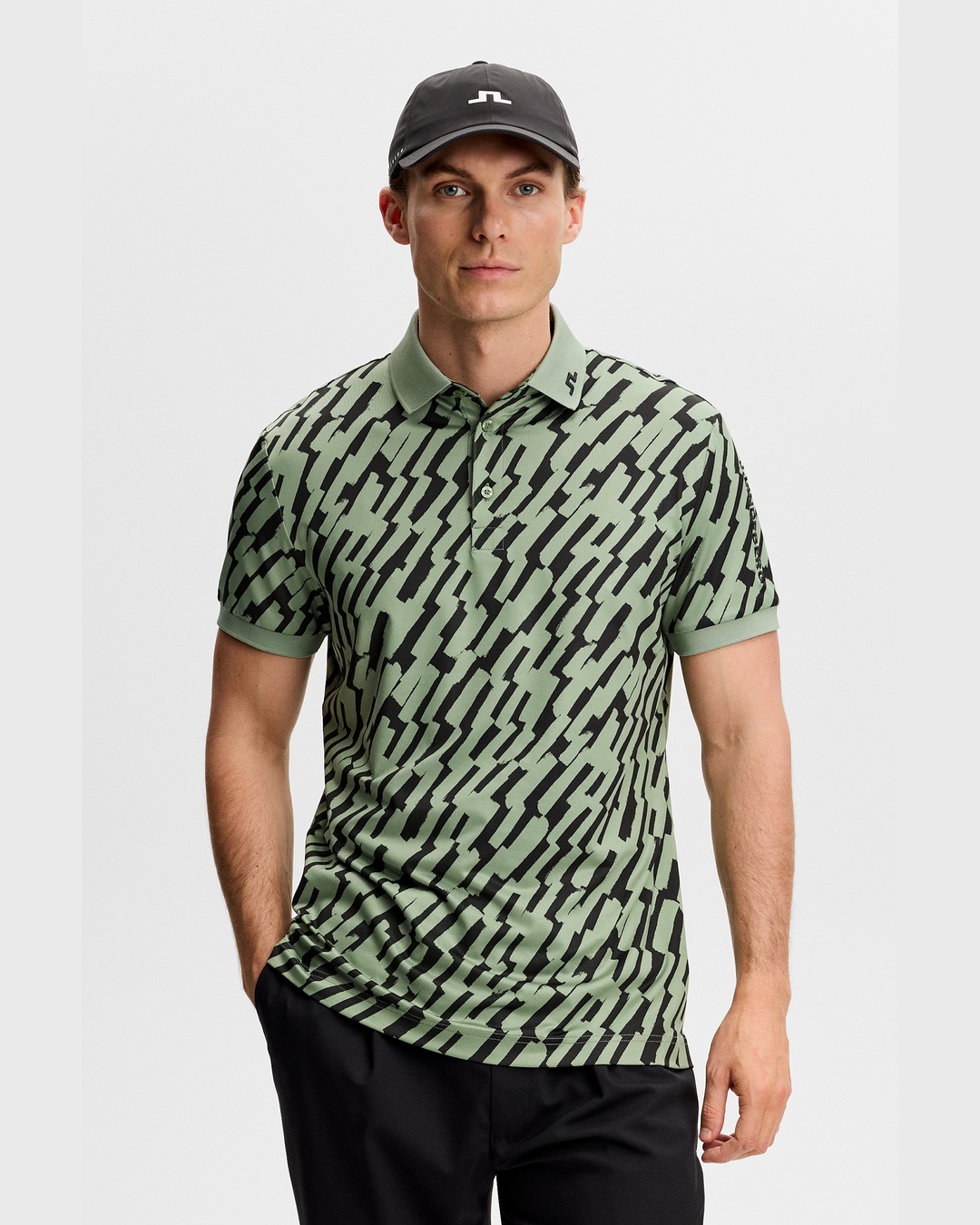 J.LINDEBERG（ジェイリンドバーグ）Tour Tech Print Polo