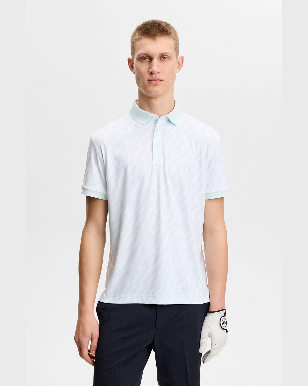J.LINDEBERG（ジェイリンドバーグ）Tour Tech Print Polo