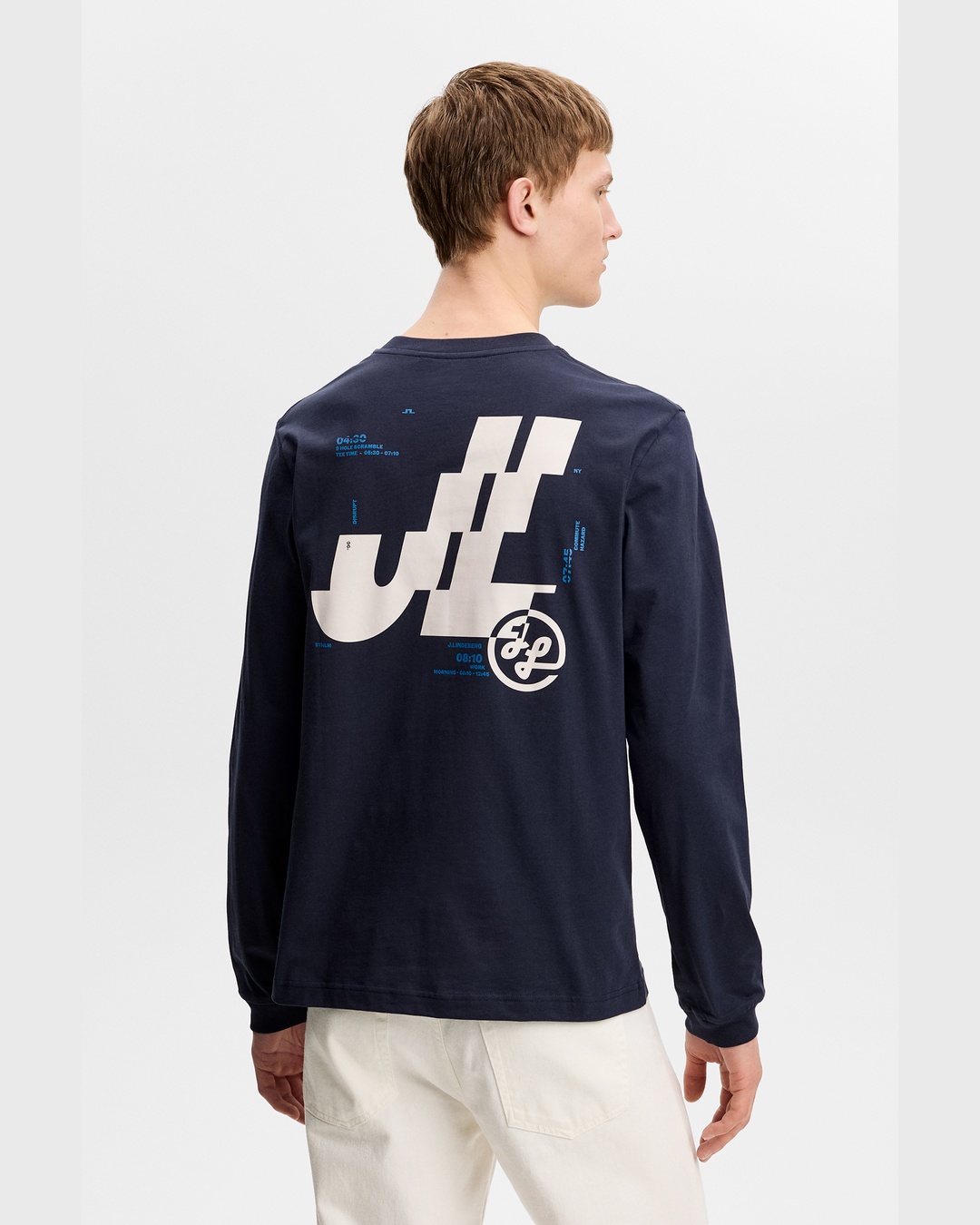J.LINDEBERG（ジェイリンドバーグ）Parcie Longsleeve Tee