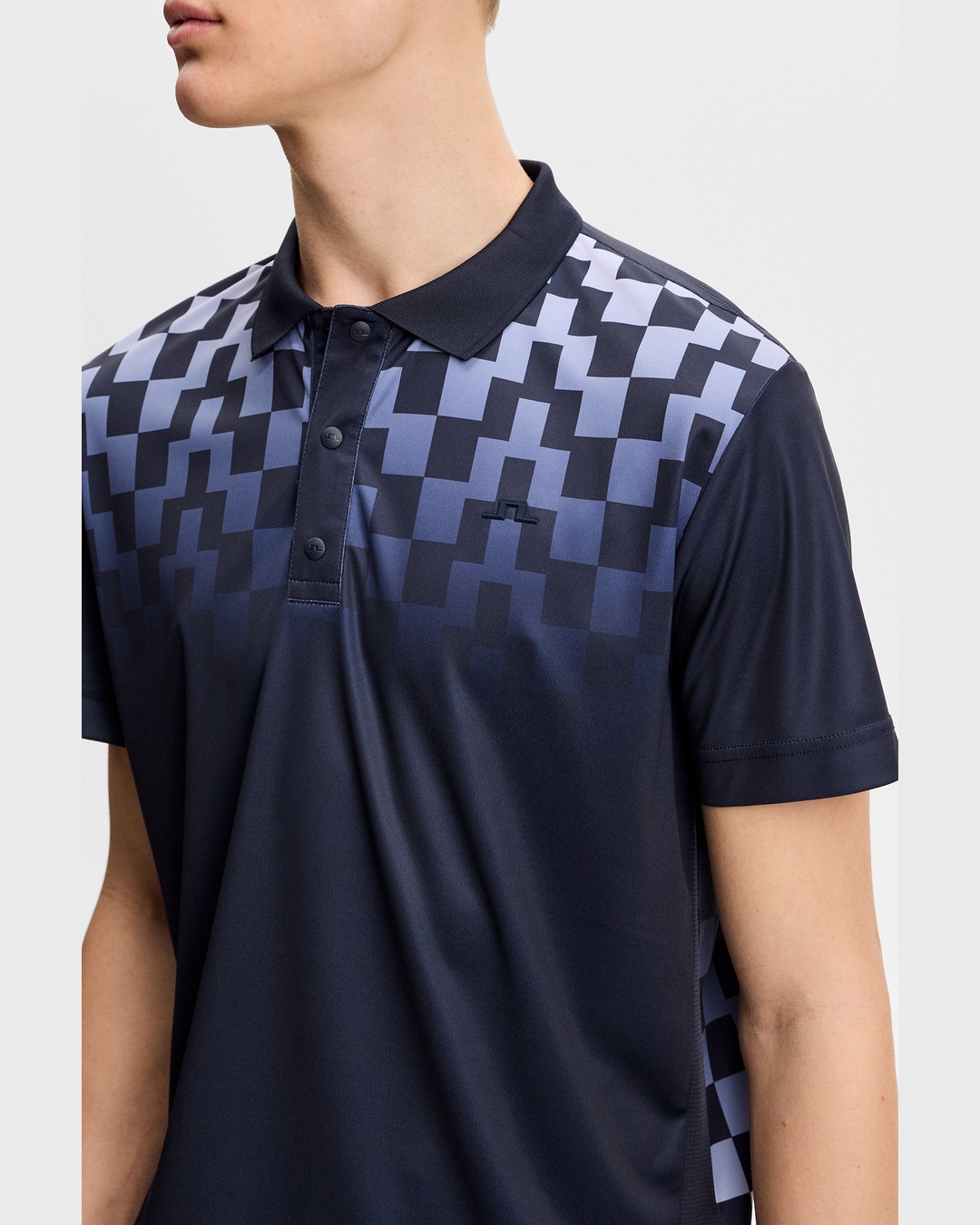 J.LINDEBERG（ジェイリンドバーグ）Finn Print Polo