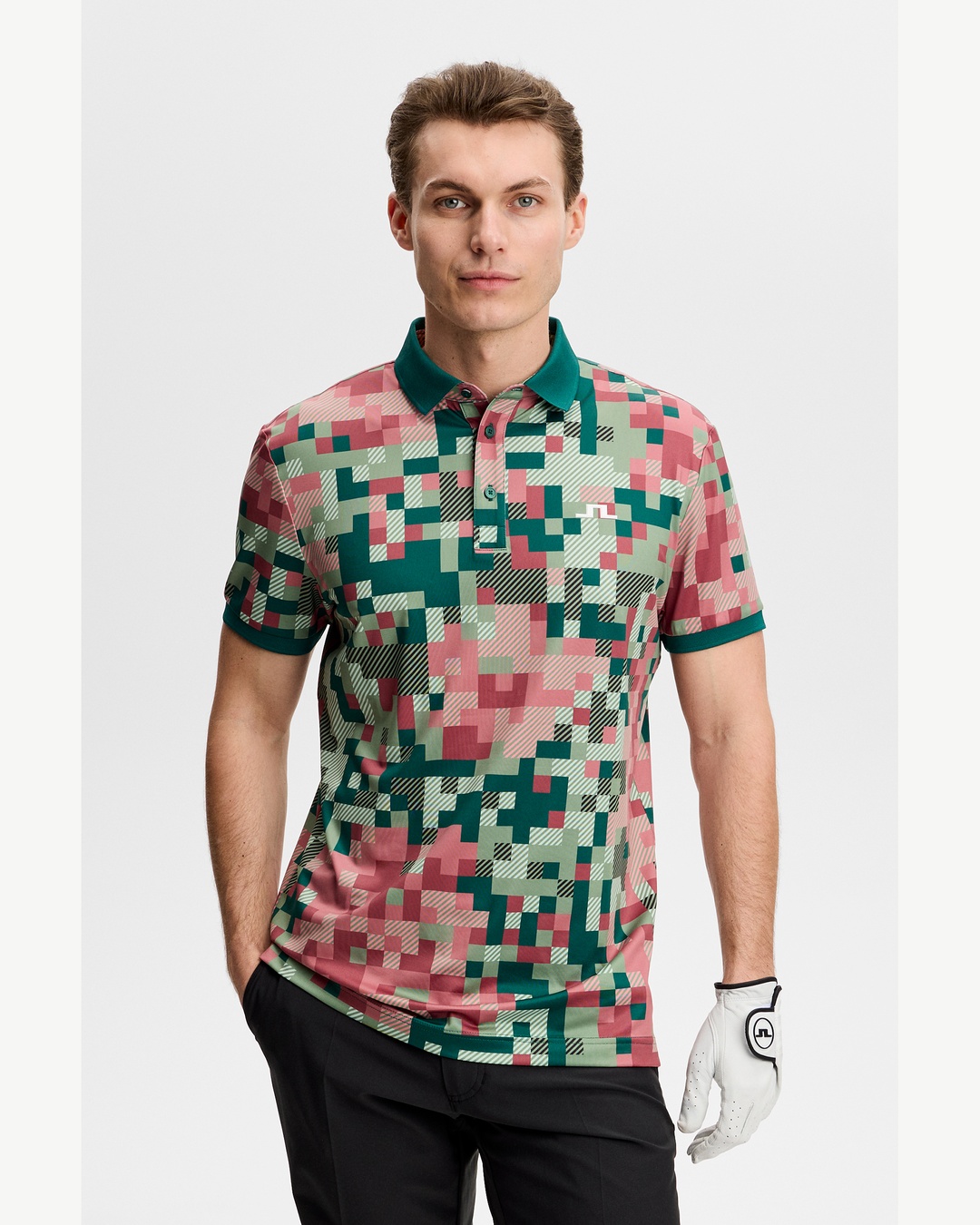 J.LINDEBERG（ジェイリンドバーグ）Bridger Tour Print Polo