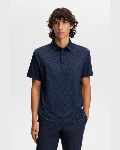 J.LINDEBERG（ジェイリンドバーグ） Tod Print Polo