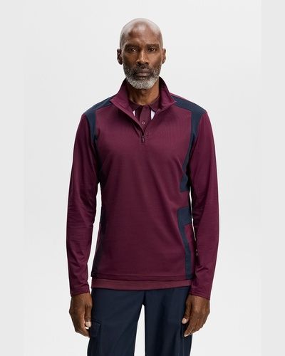 J.LINDEBERG（ジェイリンドバーグ） Finn Quarter Zip Mid Layer