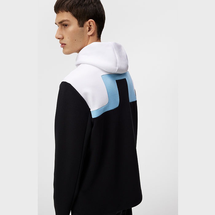 J.LINDEBERG（ジェイリンドバーグ）フルジップロゴパーカー