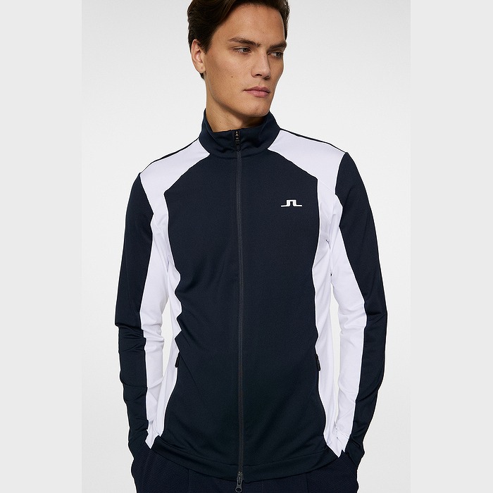 J.LINDEBERG（ジェイリンドバーグ）カラーブロックミッドレイヤー