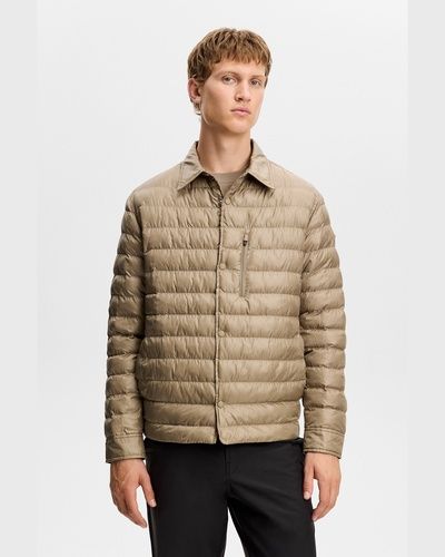 J.LINDEBERG（ジェイリンドバーグ） Dylan Padded Overshirt