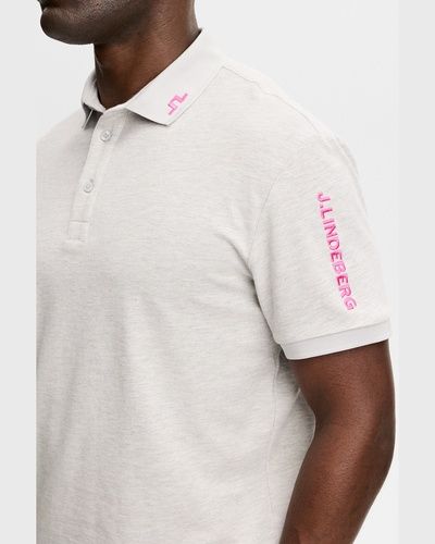 J.LINDEBERG（ジェイリンドバーグ）Tour Tech Pique Polo 30th Anniversary
