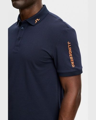 【8/7入荷予定/30周年特別記念】J.LINDEBERG Tour Tech Pique Polo 30th Anniversary