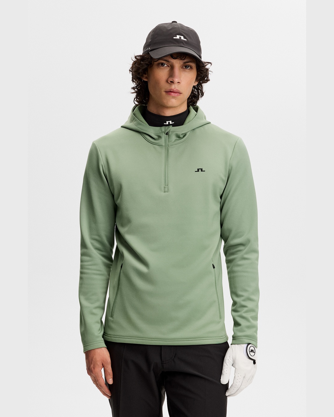 J.LINDEBERG（ジェイリンドバーグ）Aerial Quarter Zip Hood