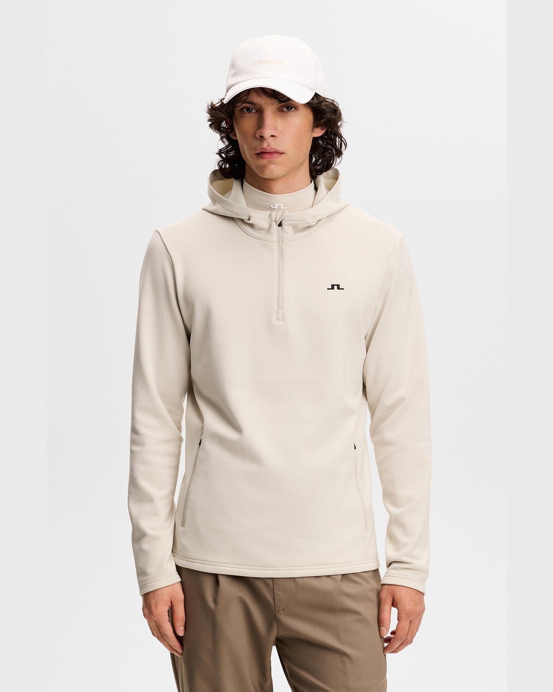 J.LINDEBERG（ジェイリンドバーグ）Aerial Quarter Zip Hood