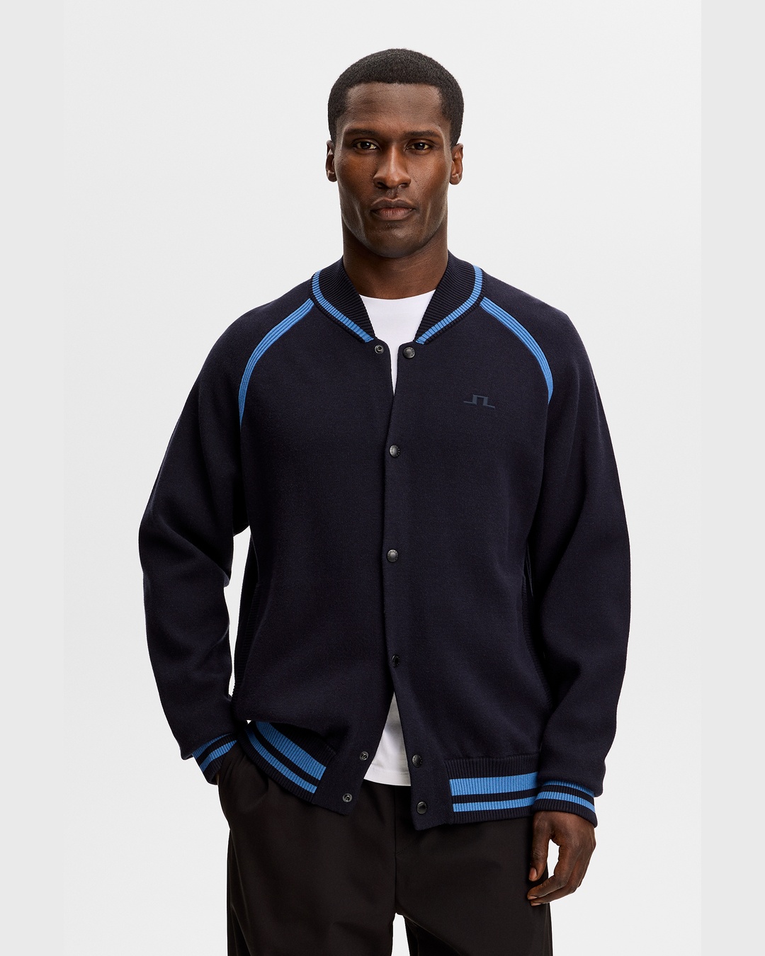 J.LINDEBERG（ジェイリンドバーグ）Stanley Jacquard Knit Bomber