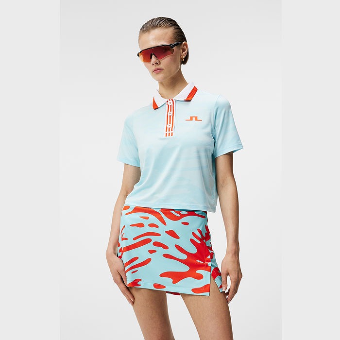 J.LINDEBERG（ジェイリンドバーグ）ジャガードジャージ半袖ポロ