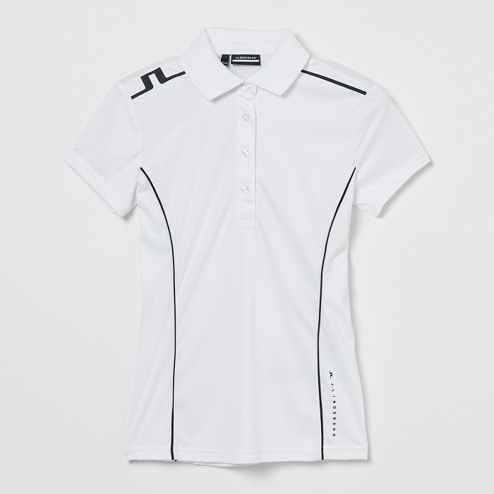 J.LINDEBERG（ジェイリンドバーグ）JL×ストライププリント半袖ポロ