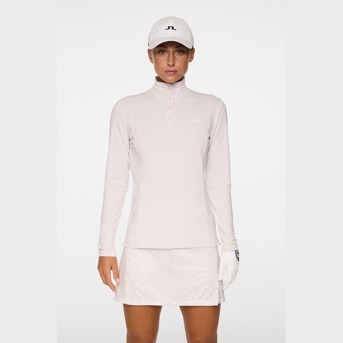 J.LINDEBERG（ジェイリンドバーグ）ハイネック長袖ポロ